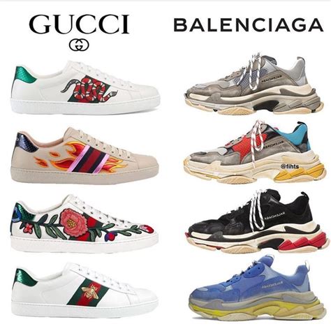 balenciaga per gucci prezzo|Balenciaga vs Gucci price.